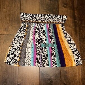 Joe B by Joe Benbasset Patterned Mini Skirt